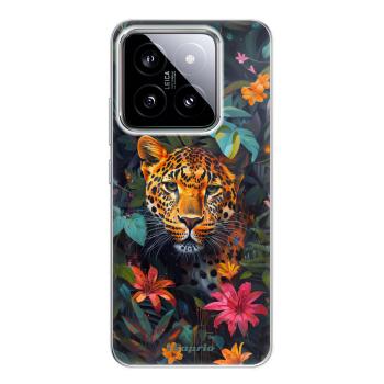 Odolné silikonové pouzdro iSaprio - Flower Jaguar - Xiaomi 14