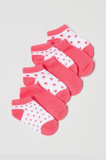Dětské ponožky OVS fialová barva