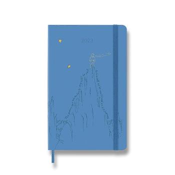 Diář Moleskine Le Petit Prince Mountain - týdenní - tvrdé desky - L 1206/5752376
