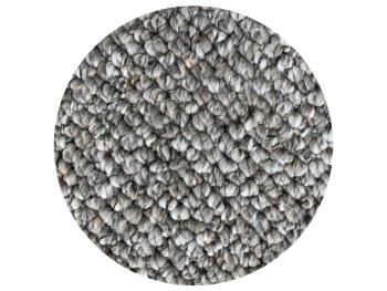Vopi koberce  100x100 (průměr) kruh cm Kruhový koberec Wellington šedý - 100x100 (průměr) kruh cm Šedá