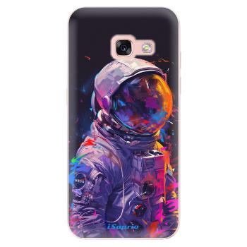 Odolné silikonové pouzdro iSaprio - Neon Astronaut - Samsung Galaxy A3 2017