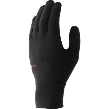 4F GLOVES CAS UNI Unisex pletené rukavice, černá, velikost S