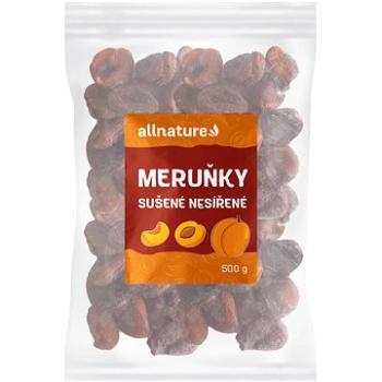 Allnature Meruňky sušené nesířené 500 g (13391 V)