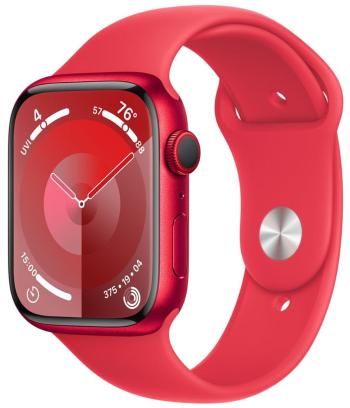 Apple Watch Series 9, Cellular, 45mm, (PRODUCT)RED, (PRODUCT)RED Sport Band - M/L (MRYG3QC/A)