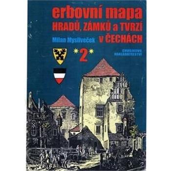 Erbovní mapa hradů, zámků a tvrzí v Čechách 2 (978-80-86183-68-8)