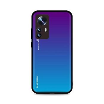 TopQ Kryt LUXURY Xiaomi 12 pevný duhový purpurový 93912 (93912)