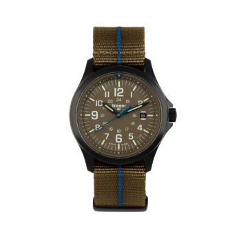 Traser P67 Officer Pro Khaki Nato s pruhem