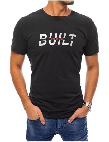 černé tričko "built not bought" vel. XL