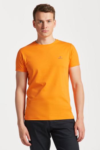 TRIČKO GANT CONTRAST LOGO SS T-SHIRT oranžová 5XL