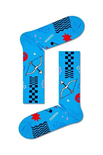 Ponožky Happy Socks Zodiac Sagittarius tyrkysová barva