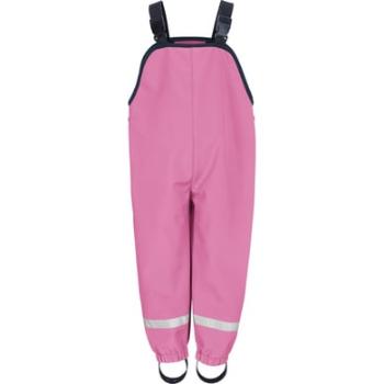 Playshoes Softshellové kalhoty dungarees pink