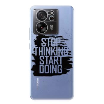 Odolné silikonové pouzdro iSaprio - Start Doing - black - Xiaomi 13T / 13T Pro