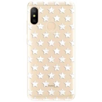 iSaprio Stars Pattern - white pro Xiaomi Mi A2 Lite (stapatw-TPU2-MiA2L)