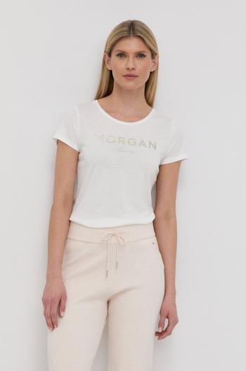 Tričko Morgan dámský, bílá barva