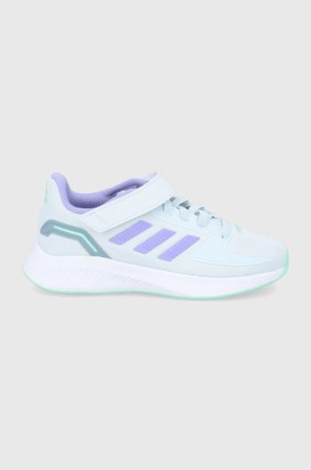 Dětské boty adidas Runfalcon GV7755 fialová barva