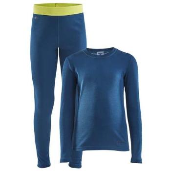 Craft Set  CORE Warm Baselayer Junior 98 tmavě modrá