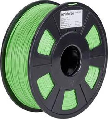 Vlákno pro 3D tiskárny Renkforce 01.04.01.1110, PLA plast, 1.75 mm, 1 kg, zelená