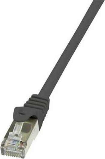 Síťový kabel RJ45 LogiLink CP1073S, CAT 5e, F/UTP, 5.00 m, černá