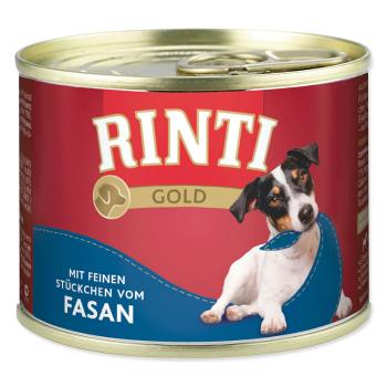 Konzerva RINTI Gold bažant - KARTON (12ks) 185 g