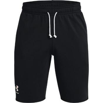 Under Armour RIVAL TERRY SHORT Pánské kraťasy, černá, velikost XL