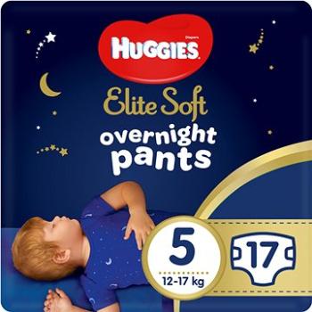 HUGGIES Elite Soft Pants přes noc Pants vel. 5 (17 ks) (5029053548173)