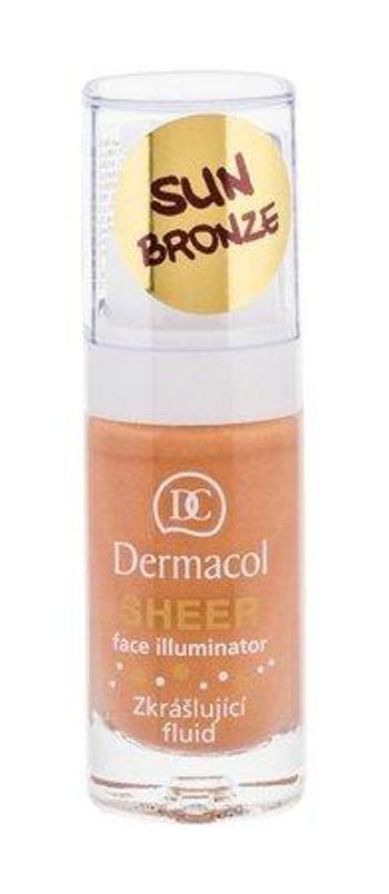 Podklad pod makeup Dermacol - Sheer , 15ml, sun, bronze