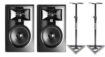 JBL LSR306P MKII Stand SET Aktivní studiový monitor