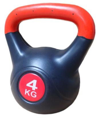 Acra Sport 29135 Činka kettlebell s cementovou náplní - 4 kg