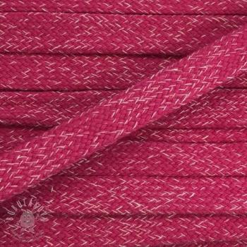 Bavlnená šnůra plochá 20 mm Melir fuchsia