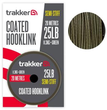 Trakker návazcová šňůra semi stiff coated hooklink 20 m - 25 lb 11,3 kg