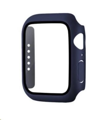 COTECi polykarbonátové pouzdro s ochranou displeje pro Apple Watch 45 mm modrá