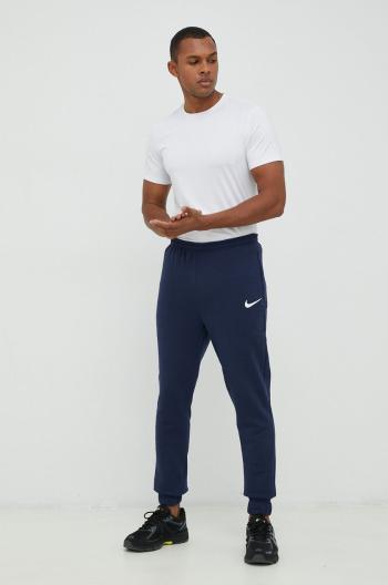 Tepláky Nike Park Fleece 20 pánské, šedá barva, hladké