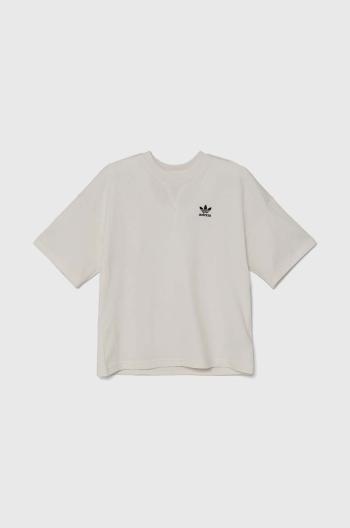 Dětské bavlněné tričko adidas Originals TEE bílá barva, IX7599