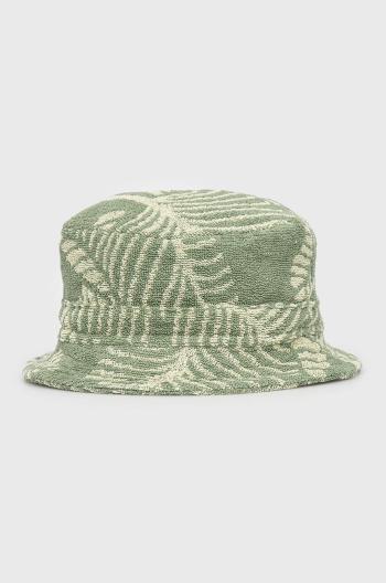 Bavlněná čepice OAS zelená barva