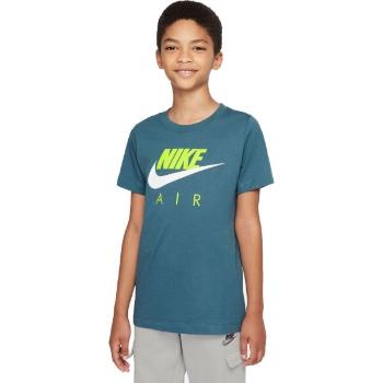 Nike AIR Chlapecké tričko, modrá, velikost S
