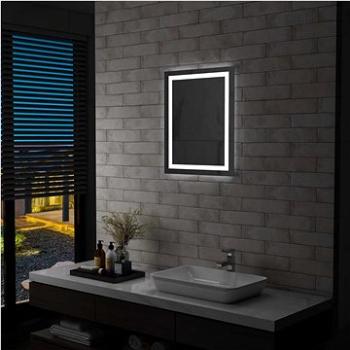 Koupelnové zrcadlo s LED světly a dotykovým senzorem 50 x 60 cm (144729)
