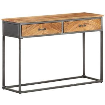 Konzolový stolek 110 × 35 × 75 cm masivní akáciové dřevo (323527)