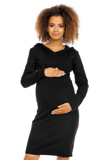 Černé těhotenské šaty 1580