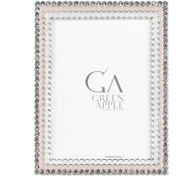 Green Apple Crystal Silver Pink velký (GA_904613)