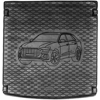 ACI AUDI Q8 18- černá gumová vložka do kufru s ilustrací vozu (0357X01C)