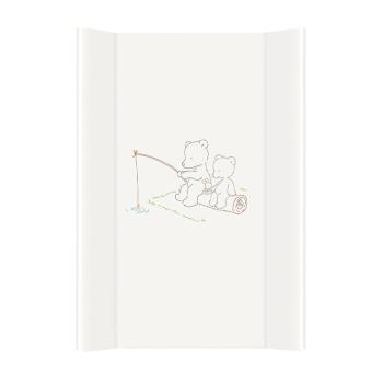 CEBA Podložka přebalovací 2-hranná s pevnou deskou (50x70) Comfort Papa Bear bílá