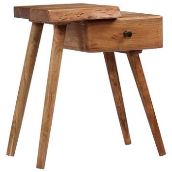Noční stolek masivní akáciové dřevo 45x32x55 cm (245662)