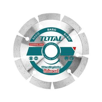 TOTAL-TOOLS Kotouč diamantový řezný, segmentový, suché i mokré řezání, 125cm TOTAL-TOOLS (TAC2111253)