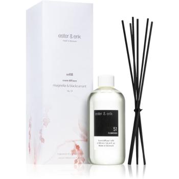 ester & erik room diffuser magnolia & blackcurrant (no. 51) náplň do aroma difuzérů 300 ml