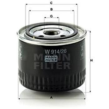 MANN-FILTER W914/26 (W914/26)