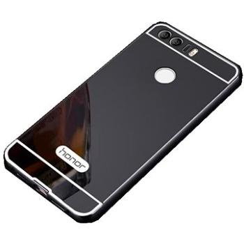 OEM Hliníkový obal kryt pouzdro pro Huawei P8 Lite - Černý (1048BLACK)