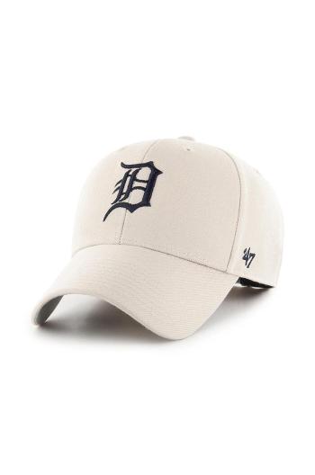 Kšiltovka 47brand MLB Detroit Tigers žlutá barva, s aplikací