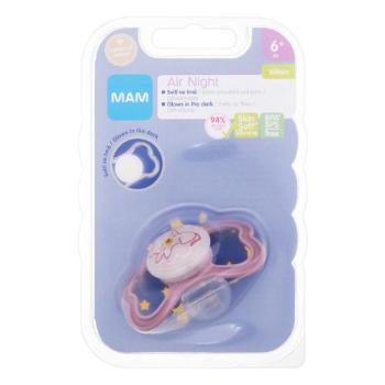 MAM Air Night Silicone Pacifier 6m+ Tiger 1 ks dudlík pro děti