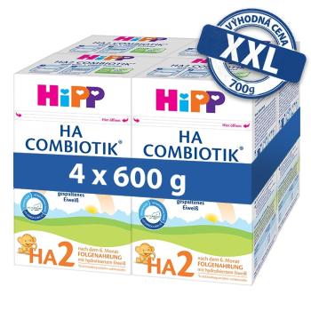 HiPP HA 2 Combiotik® Pokračovací kojenecká výživa 4 x 600 g