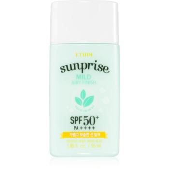 ETUDE Sunprise Mild Airy Finish minerální ochranný fluid na obličej SPF 50+ 55 ml